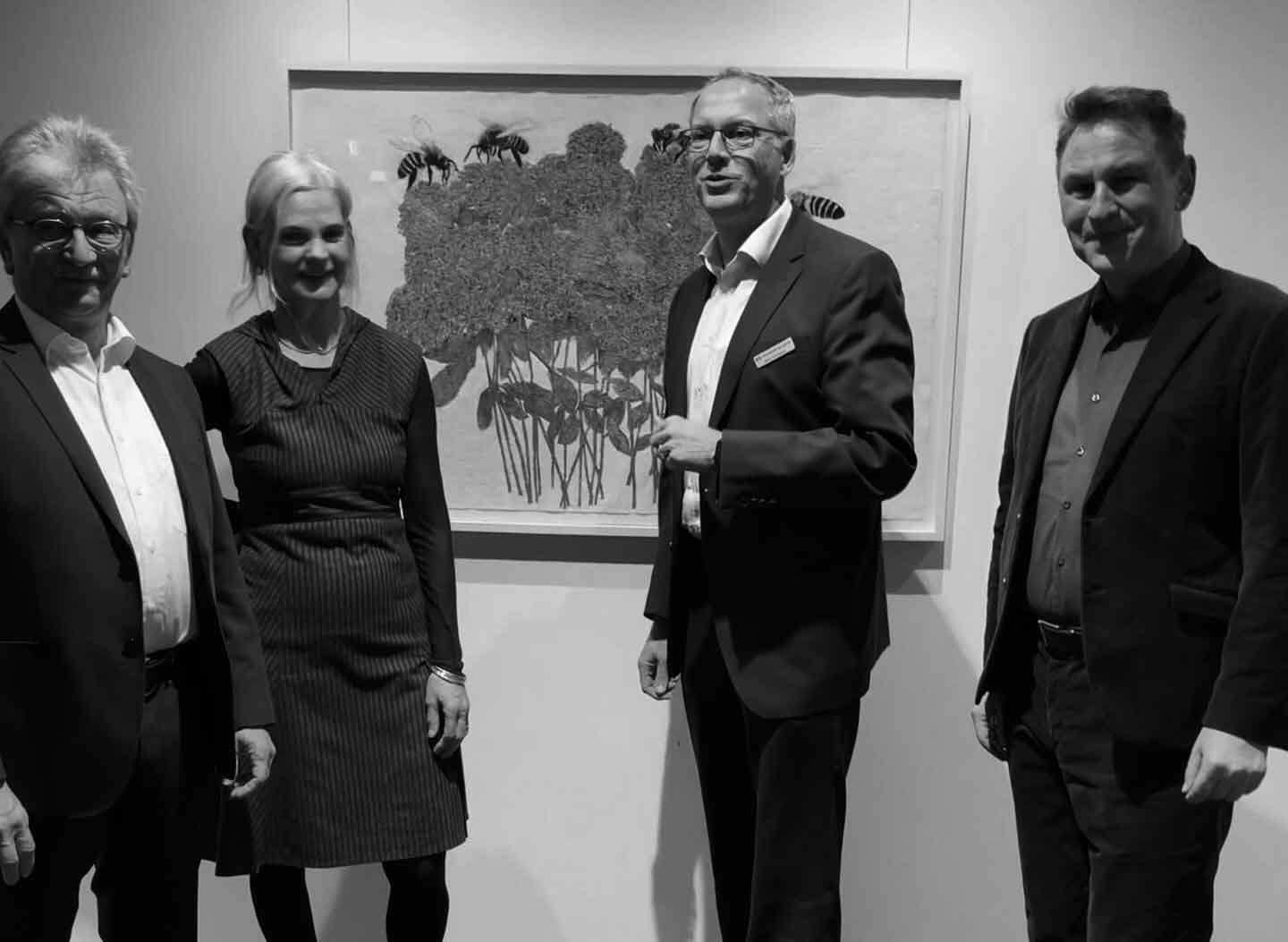 Vernissage „Gitter und Struktur“