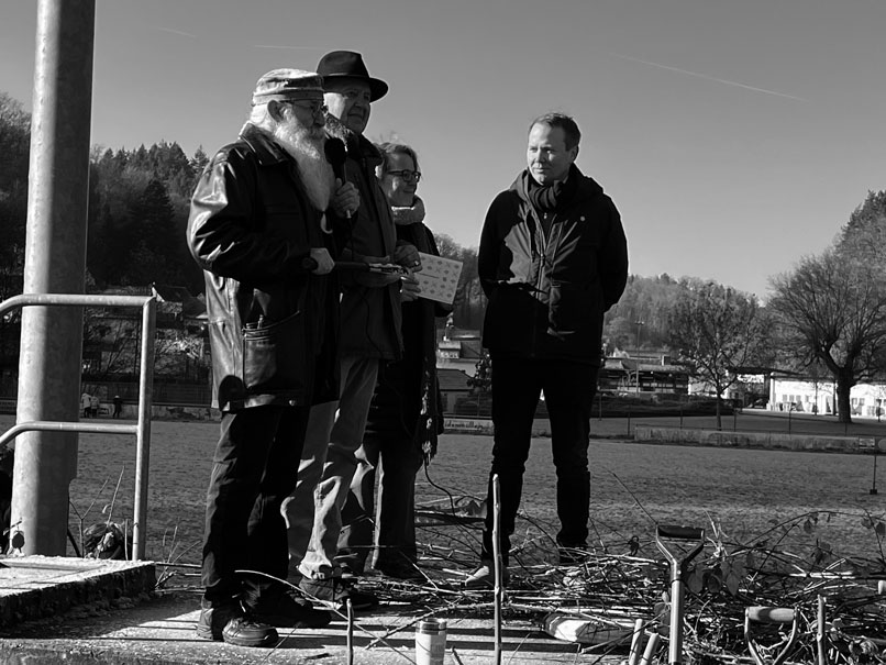 Spatenstich für das neue Weinheimer Hockeystadion