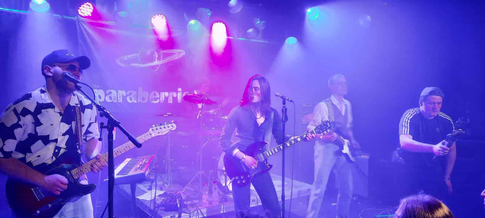 The Paraberries feiern Albumrelease in Weinheim