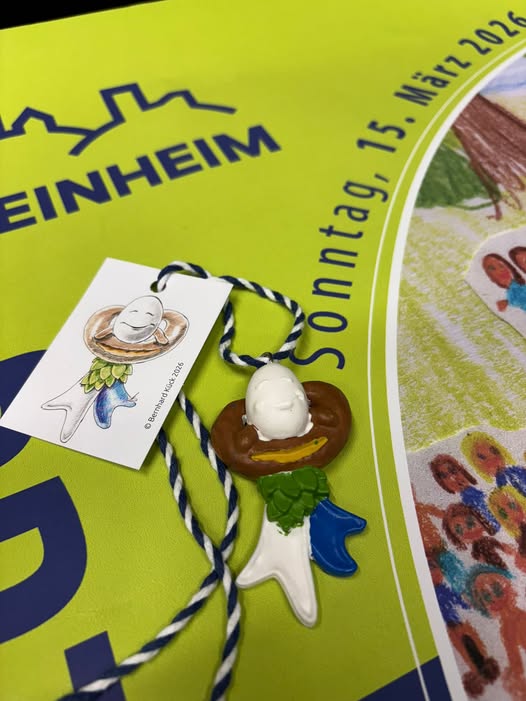 Brezel-Symbole läutet den Frühling ein!