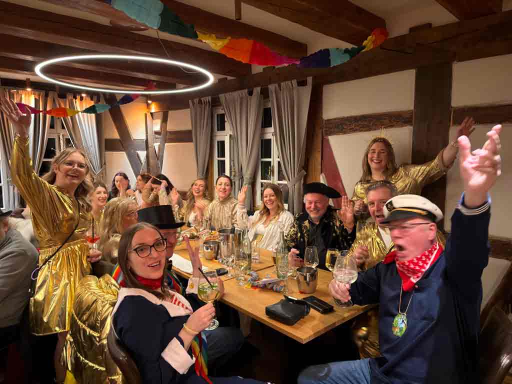 Närrische Stimmung im Odenwald