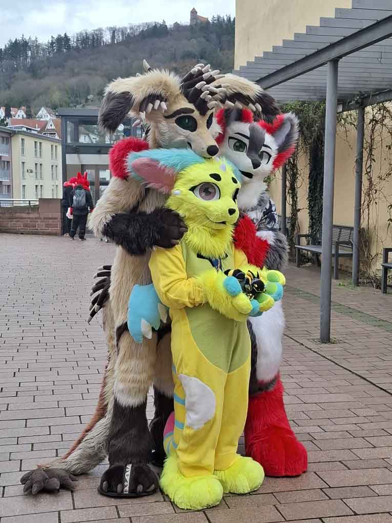 Wundersame Wesen in der Fußgängerzone
