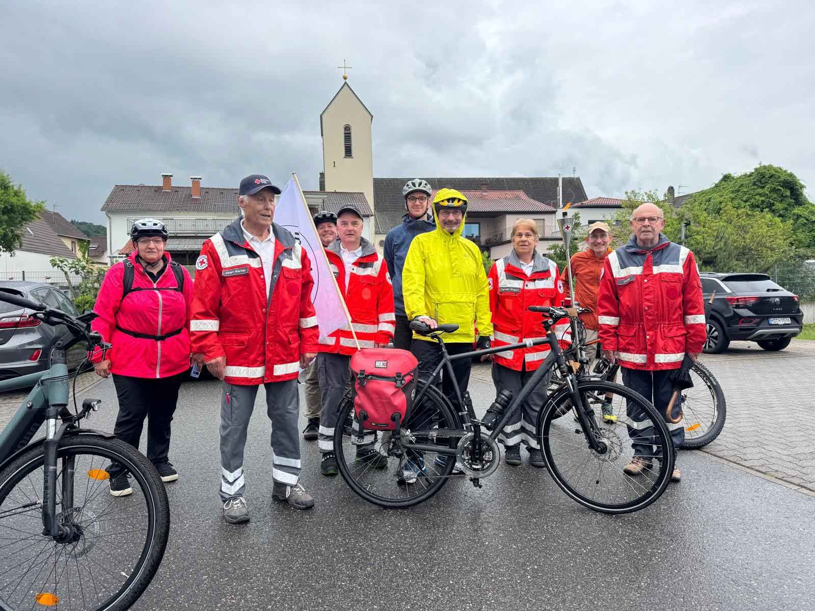 Fiaccolata 2026: DRK bringt die Fackel der Humanität an die badische Bergstraße